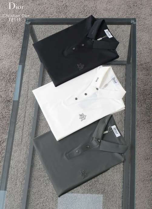 Dior Polo Shirt Short _SKUDiorM-3XL26rn5620130
